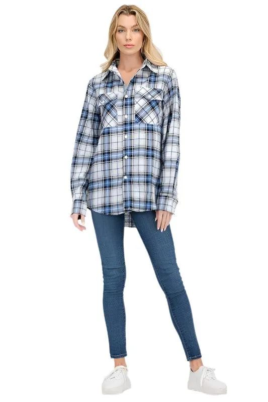 Womens Boyfriend Flannel Shirts