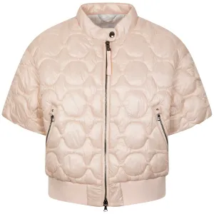 Womens Laia Light Downjacket Fabric Outdoor Vests Blush - SS23