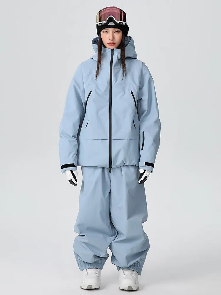 Women's Searipe Unisex Durable Mountain Pro All-Weather Baggy Snow Suit