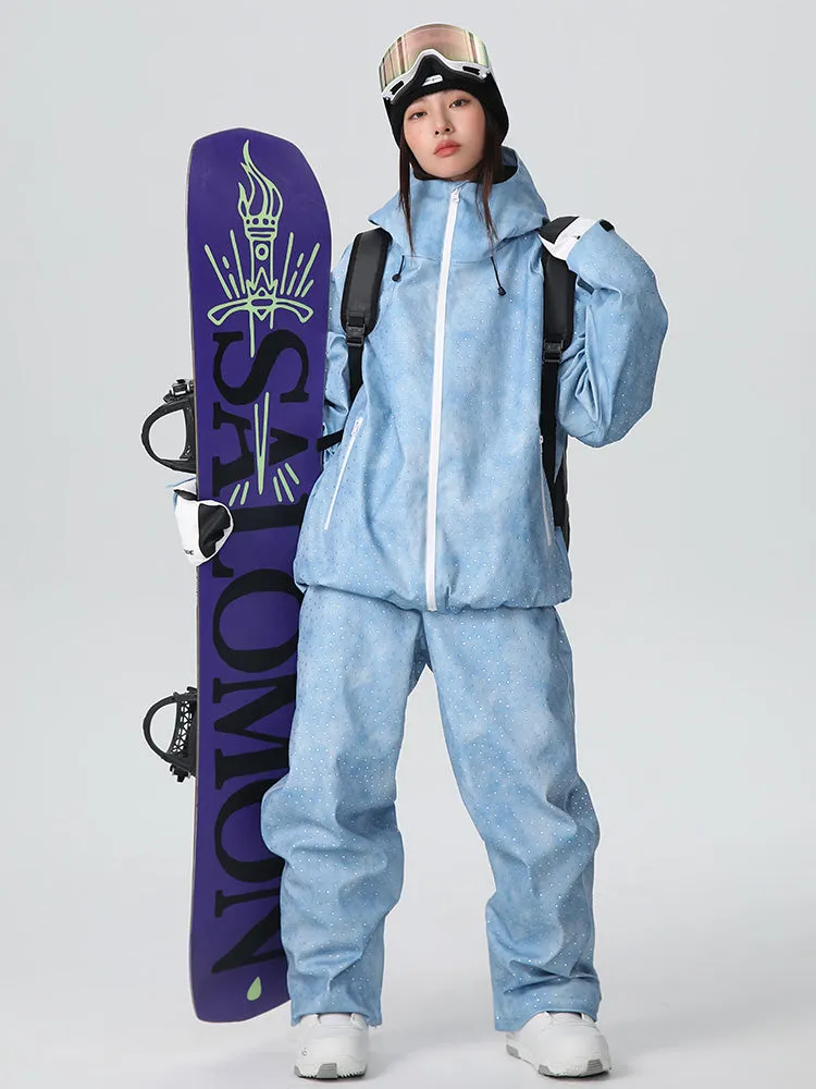 Women's SnowLuxe Spark Crystal Chic Mountain Snow Suit