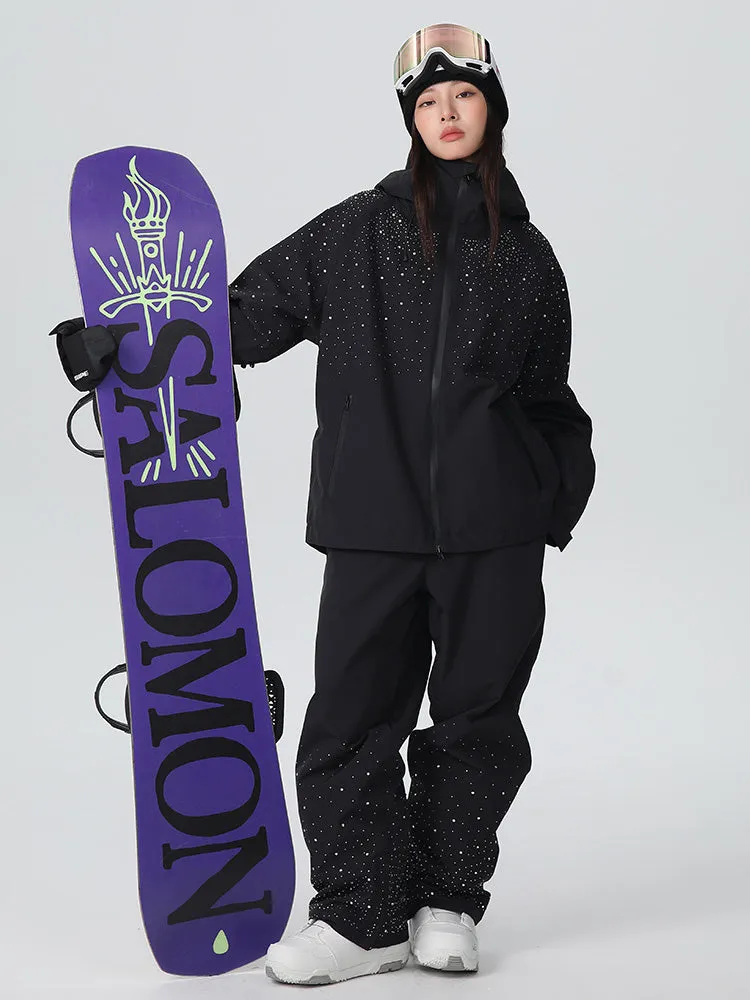 Women's SnowLuxe Spark Crystal Chic Mountain Snow Suit