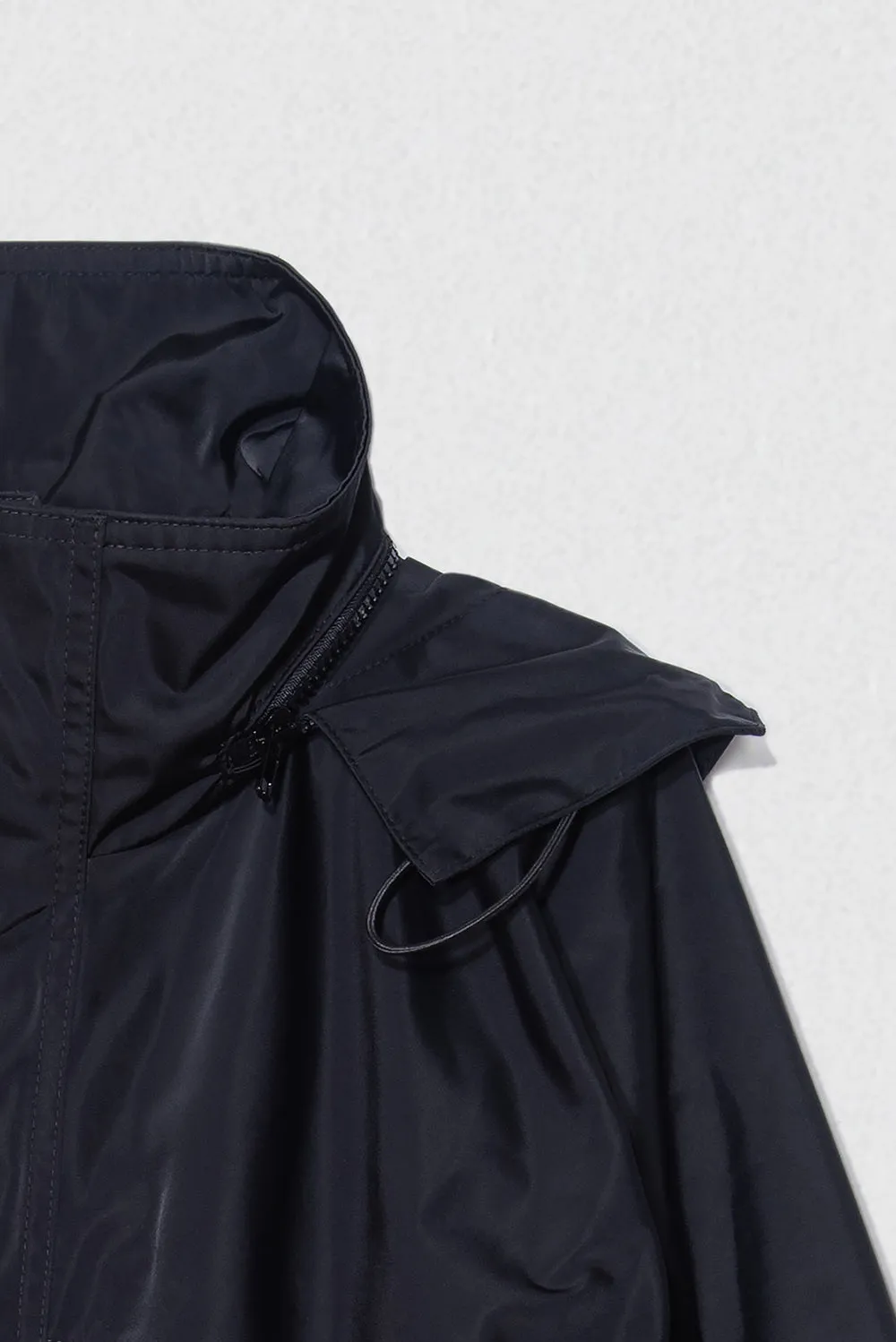 Yaka Jacket Black Waterproof Nylon